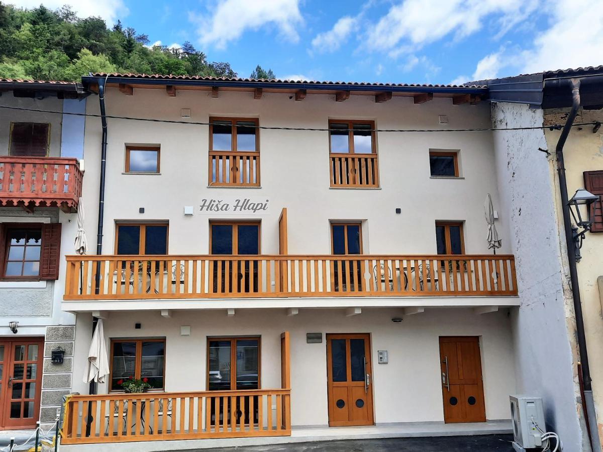 Apartments Hlapi With Spa Kobarid Extérieur photo